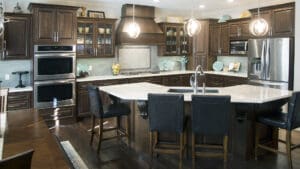 Seneca Beech Mocha with Black Accent