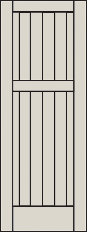 SL, IM, and FR-21 V-Groove Doors