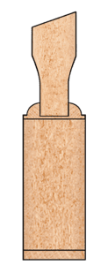 FR 605 - 1 1/4" Wide Raised Panel