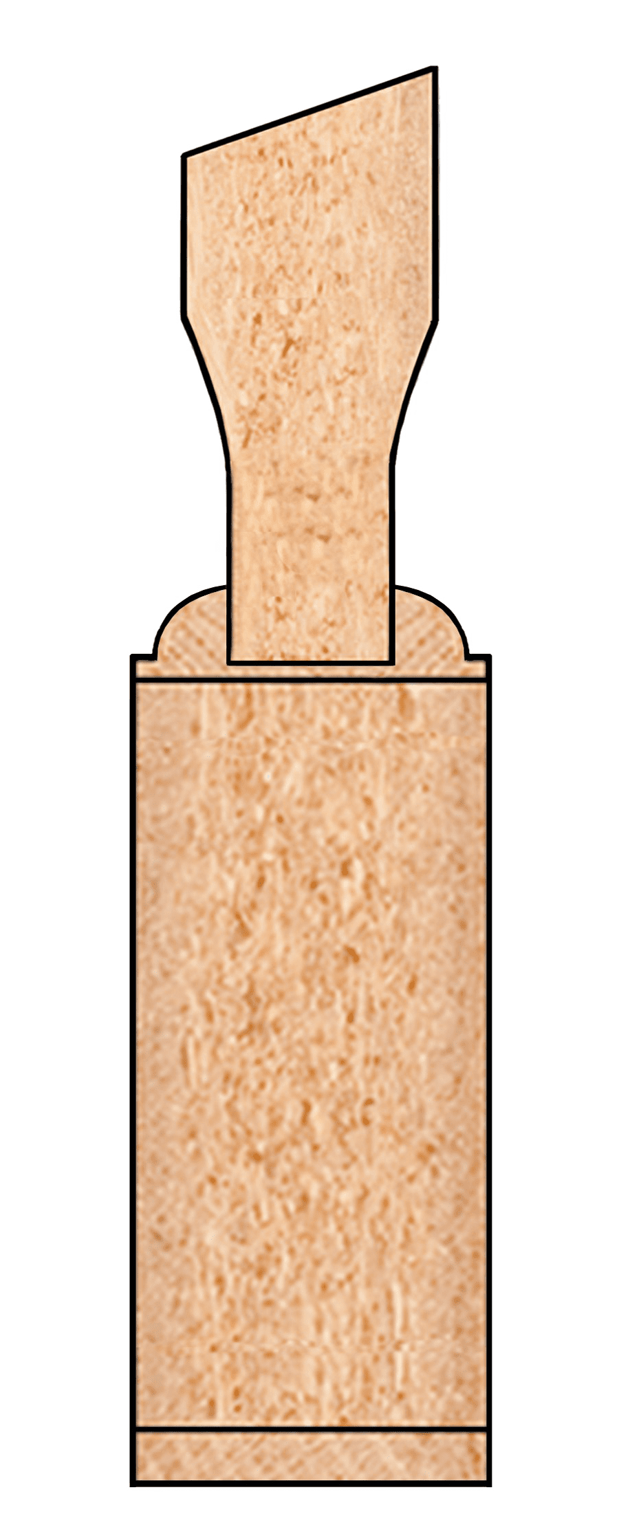 FR 605 - 1 1/4" Wide Raised Panel